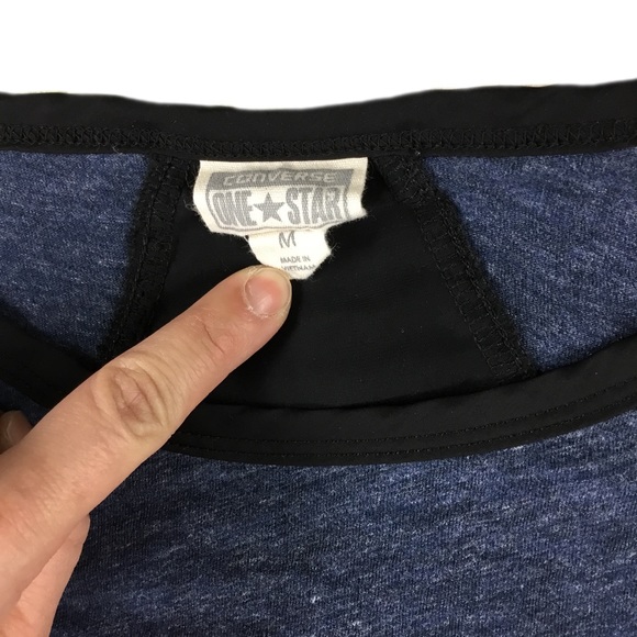 Converse Hi-Low Long Sleeved Top - Picture 5 of 5